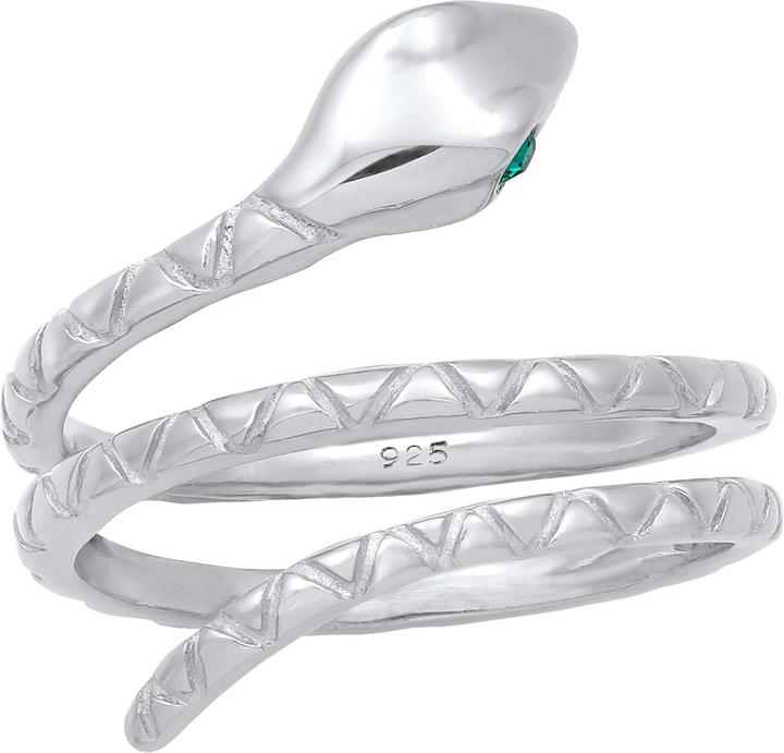 Immagine prodotto Elli Schlangen Design mit Kristallen (50, 925 Argento)