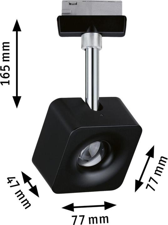 Produktbild Paulmann URail Spot Cube (700 lm)