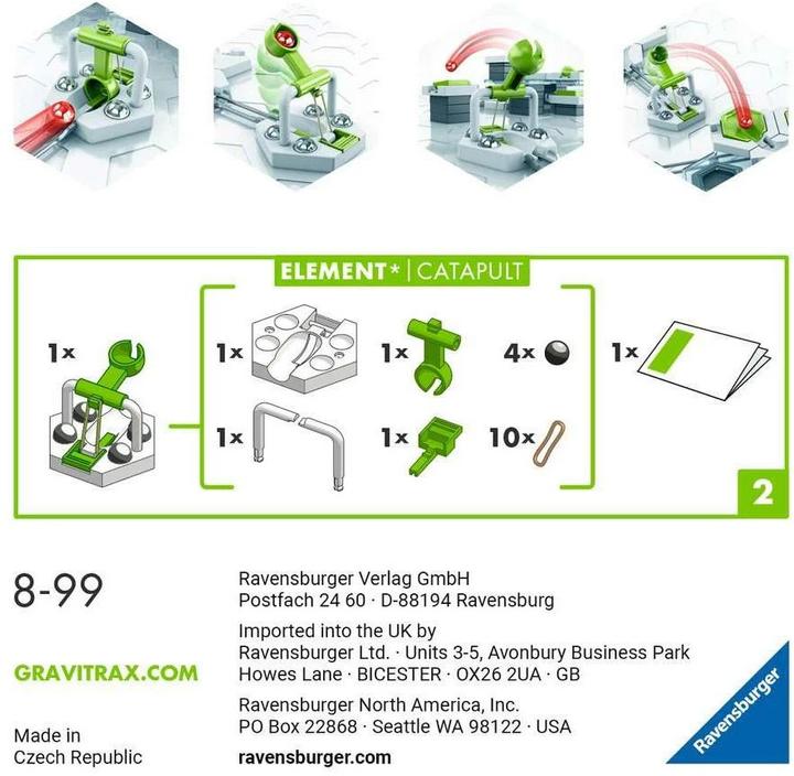 Image du produit Ravensburger GraviTrax Element Catapult