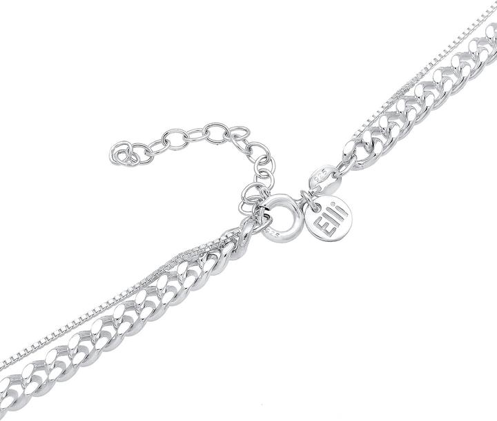 Immagine prodotto Elli 2-lagige Panzerkette (Argento, 40 cm)