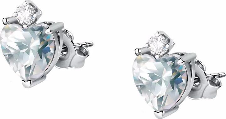 Morellato Romantic Tesori Heart Silver Earrings SAIW162 (Silber 925)