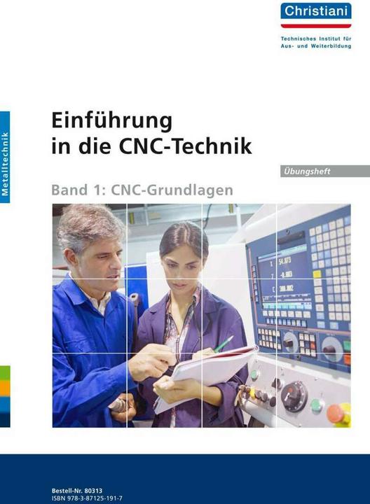 Produktbild Einführung in die CNC-Technik (Deutsch, Christiani, 2011)