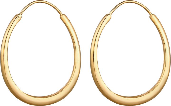 Produktbild Elli Basic Creolen Oval (Sterling Silber)