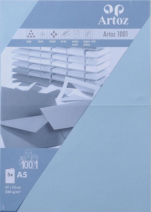 Immagine prodotto Artoz Carte A5 (A5, 220 g/m², 5 x)