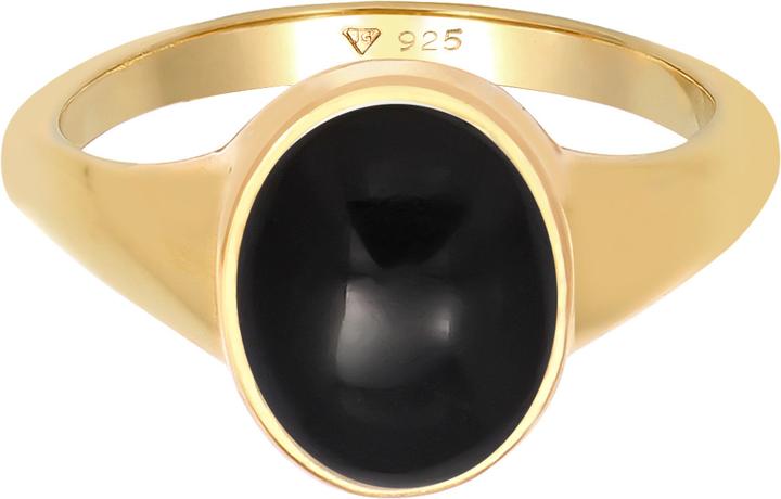 Immagine prodotto Elli Siegelring mit Onyx Edelstein (56, 925 Argento)