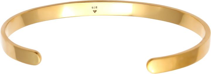 Immagine prodotto Elli Basic Armreif Offen Verstellbar (16 cm, Argento)