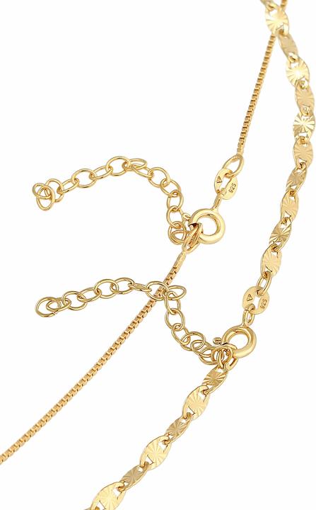 Immagine prodotto Elli Choker Set Venezianer Plättchen (Argento, 36 cm)