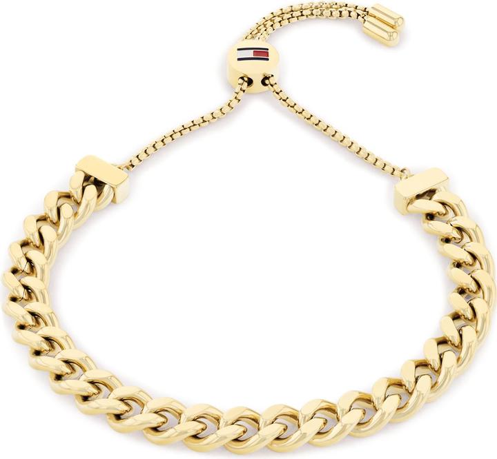 Immagine prodotto Tommy Hilfiger Bracciale con catene scorrevoli (16.50 cm, Acciaio inossidabile)