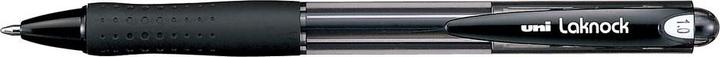 Produktbild Uni-ball Druckkugelschreiber Laknock, schwarz, breit (Schwarz, 1 x)