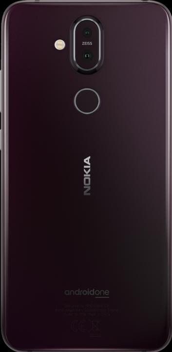 Produktbild Nokia 8.1 (64 GB, Iron, 6.18", Hybrid Dual SIM, 13 Mpx, 4G)