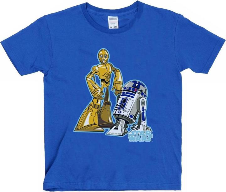 Produktbild Star Wars C3PO And R2D2 Character TShirt Jungen (128)