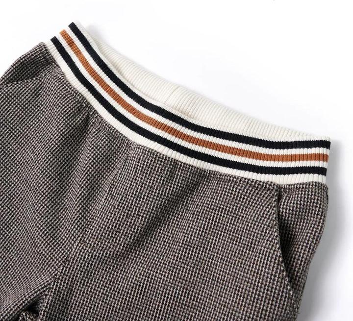 Actual product image VidaXL Children's trousers Ecru 116,Material: 70 % cotton. 25 % viscose (116)
