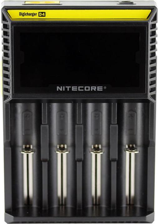 Image du produit Nitecore Digicharger D4EU - Version UE (1 pcs, C, AAA, RCR123A, AA, Chargeurs sans batterie)