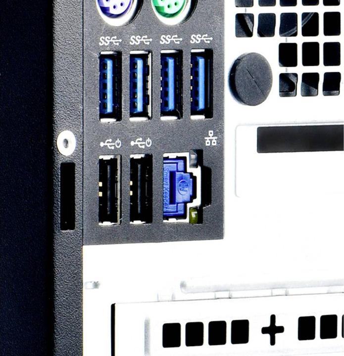 Actual product image Smart Keeper Basic RJ45 Port Blocker dark blue 100 pcs.