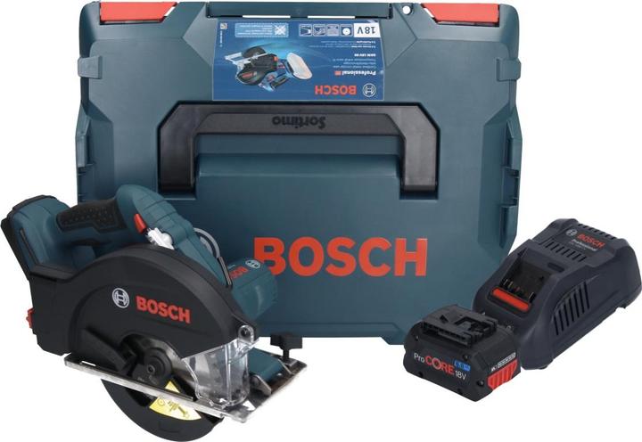 Actual product image Bosch Professional Bosch GKM 18V-50 Professional Battery Metal Circular Saw 18 V 136 mm Brushless + 1x ProCORE Battery