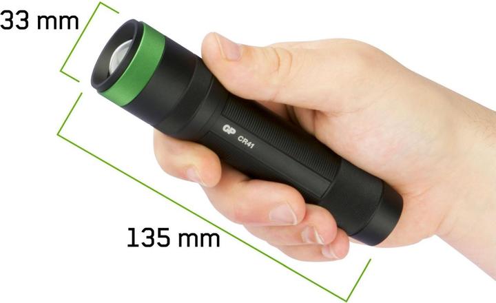 Actual product image GP Batteries Torch CR41 incl. 1x 18650 Li-Ion battery