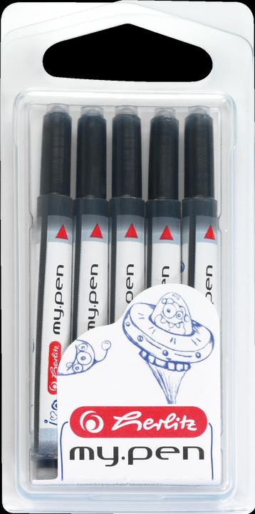 Image du produit Herlitz 10999852 - Bleu - Multicolore - Stylo plume - 5 pièce(s) - 19800 pièce(s) (Bleu)