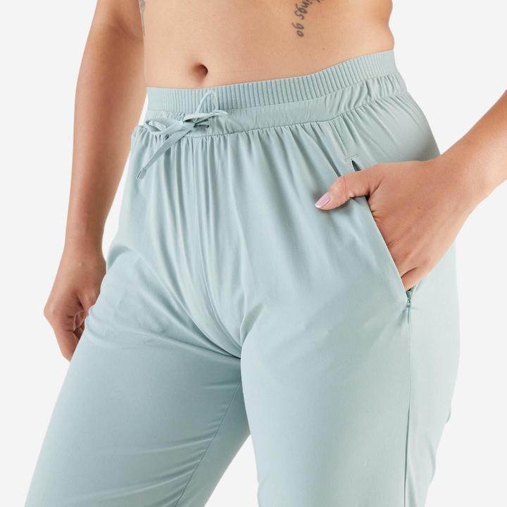 Produktbild Kalenji Women's Running Breathable Trousers-Kiprun Run 500 Dry-Green (W26/L30)