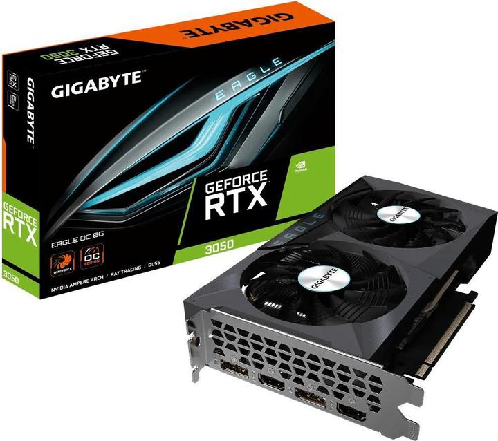 Produktbild Gigabyte GeForce RTX 3050 Eagle OC (8 GB)