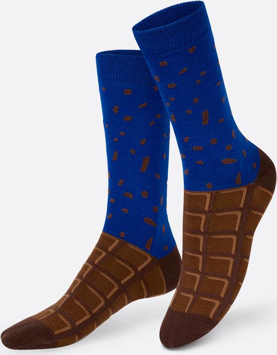 Actual product image Eat My Socks Socks, Intense Chocolate, Dark (One size)