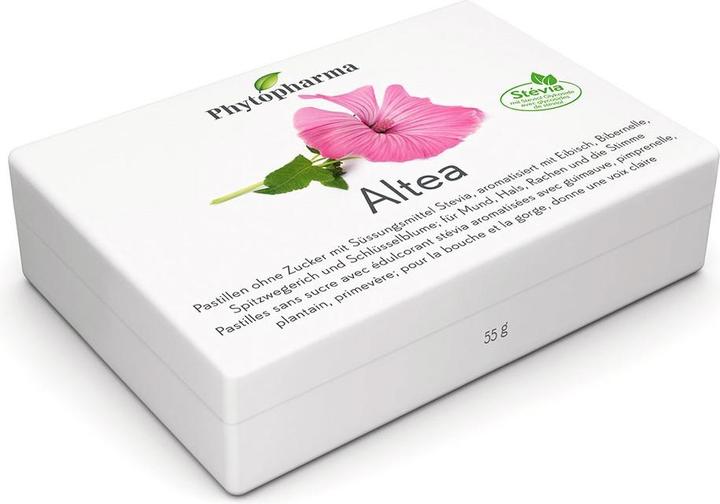 Actual product image Phytopharma Altea pastilles (40 Piece, Sweet, 72 g)