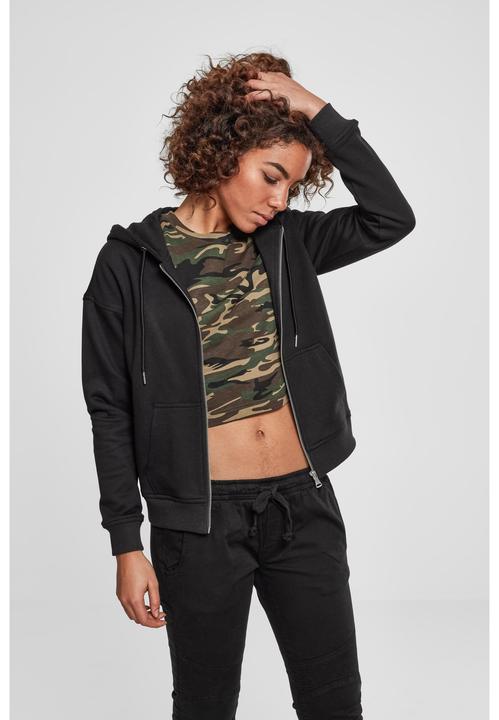 Immagine prodotto Urban Classics Felpa con cappuccio Classic Zip da donna (XS)