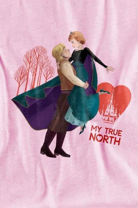 Immagine prodotto Disney Frozen My True North TShirt Valentinstag (128)