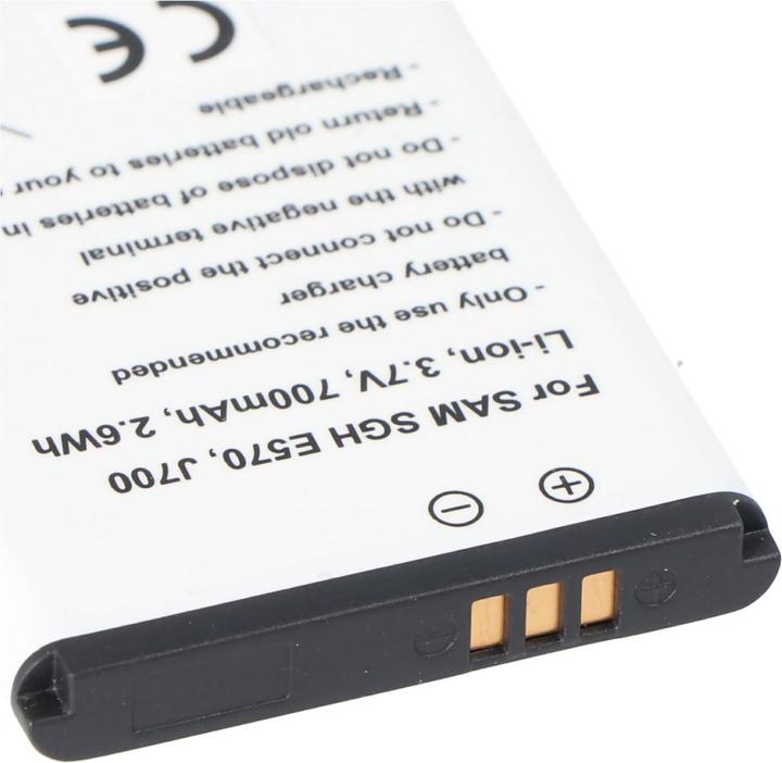 Image du produit Samsung Akku SGH E570, J700