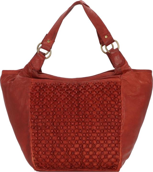 Greenland Nature Femi & Nine Schultertasche Leder 38 cm