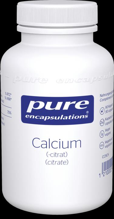 Pure encapsulations Kalzium-Kapsel (90 Stück, Kapseln, 110 g)