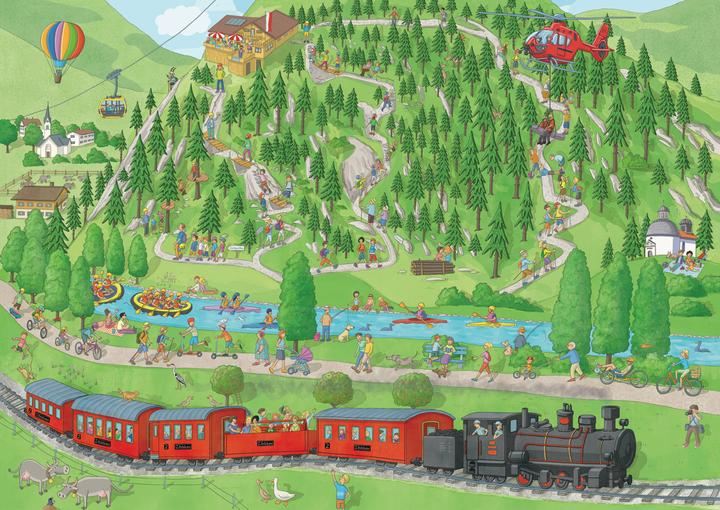 Produktbild Unser MAYRHOFEN IM ZILLERTAL Wimmelbuch (Deutsch, Josef Hammen, 2023)