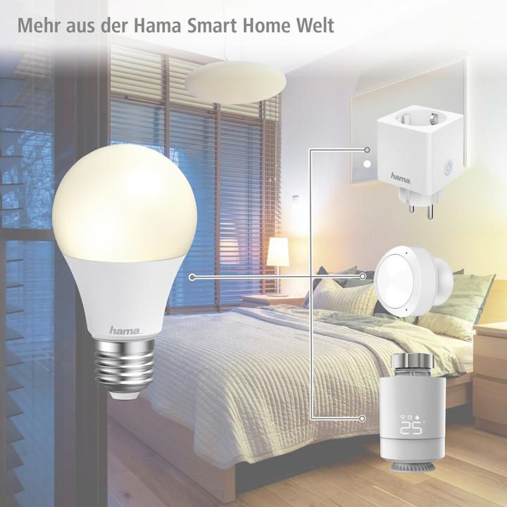 Produktbild Hama WLAN LED-Lampe (E27, 10 W, 806 lm, 1 x, A)