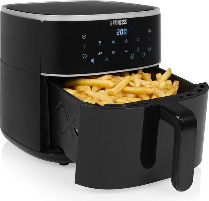 Actual product image Princess 01.182244.01.001 Deep fryer Single 6 L Independent 1500 W Hot air fryer Black