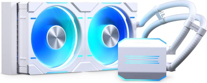 Image du produit Phanteks Glacier One 240D30 DRGB AIO refroidissement par eau - blanc