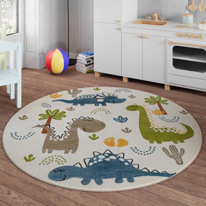 Produktbild Smart Kids Teppich Dino & Friends (Ø 120 cm)