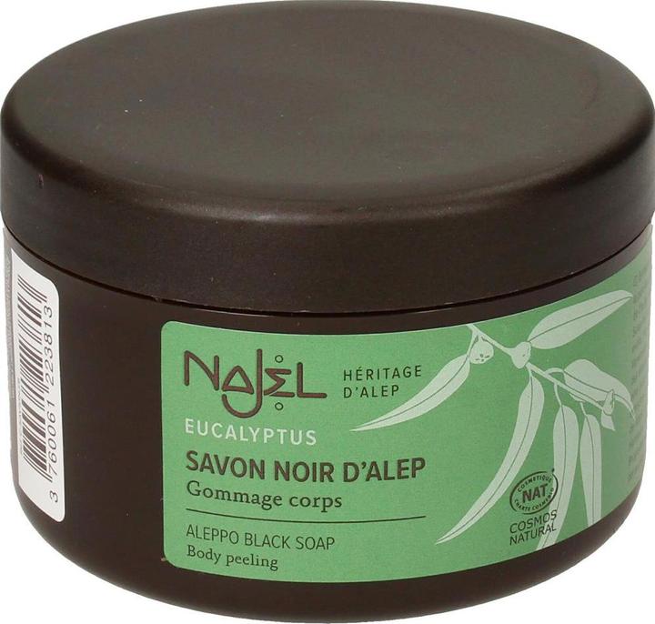 Image du produit Najel Exfoliant corporel Savon d'Alep noir (200 ml)