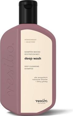 Actual product image Resibo Deep Wash Cleansing Shampoo Natural Vegan Aloe Vera Lavender Chamomile Extracts Nourishing Mo (Liquid shampoo)