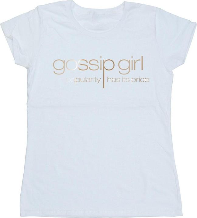 Gossip Girl Gold Logo TShirt (S)