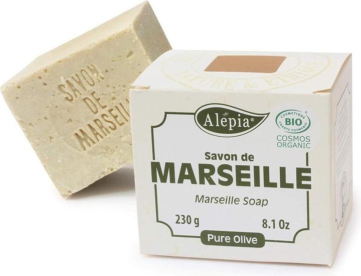 Actual product image Alepia Marseille Soap in Olive Cubes Eco 200 G - (Device)
