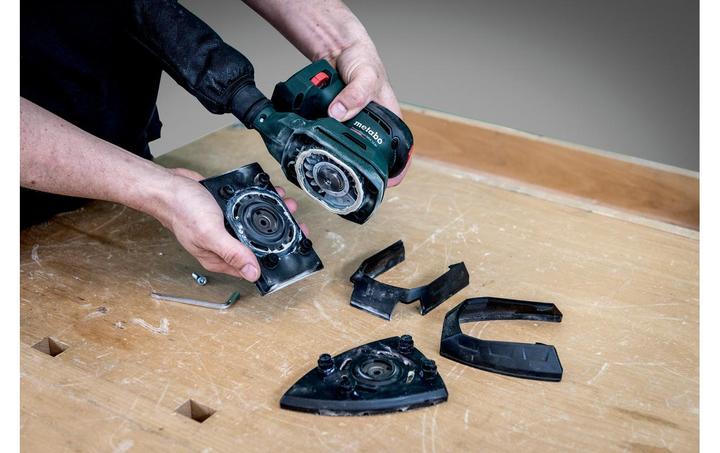 Produktbild Metabo Akku-Sander PowerMaxx SRA 12 BL Set Solo (Multischleifer)