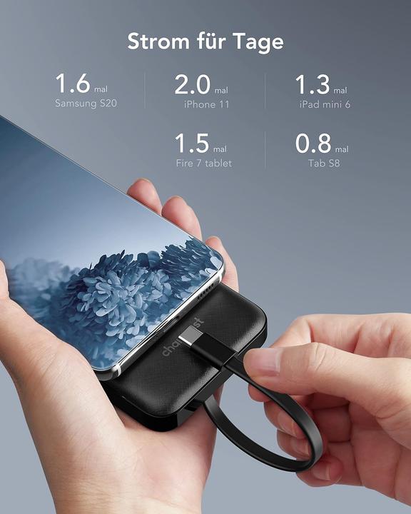 Actual product image Charmast W1148 (10000 mAh)