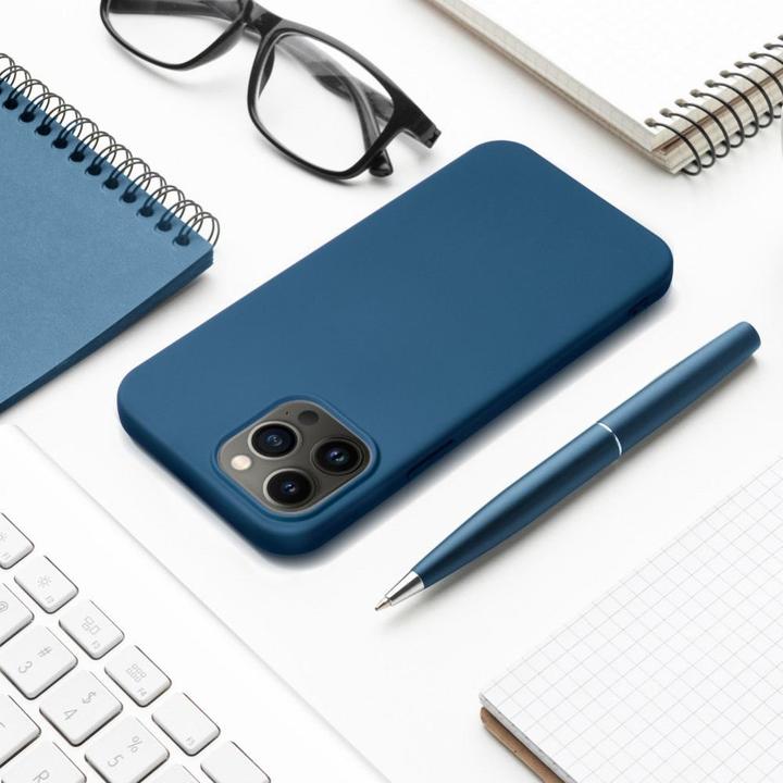 Immagine prodotto Partner Telecom Back panel cover OEM SILICONE case for IPHONE 8 blue (Apple iPhone 8)