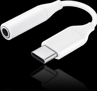 Actual product image Samsung USB-C audio adapter (USB Type C, 3.5mm jack)