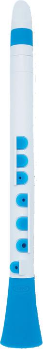 Actual product image Nuvo N430D DooD2.0 Children's Clarinet in C, White-Blue (Clarinet, C major)