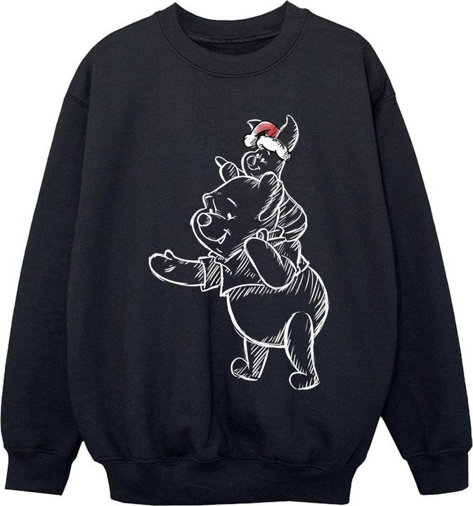 Disney Winnie The Pooh Piglet Christmas Sweatshirt Mädchen