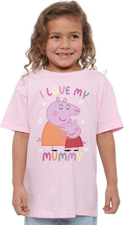 Immagine prodotto Peppa Pig I Love My Mummy Maglietta Bambini (128)