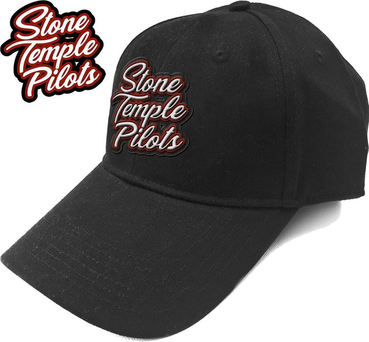 Actual product image Stone Temple Pilots StoneTemplePilots Scroll Logo Baseball Cap
