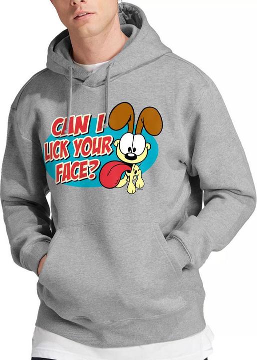 Immagine prodotto Garfield Question Felpa con Cappuccio Uomo (XL)