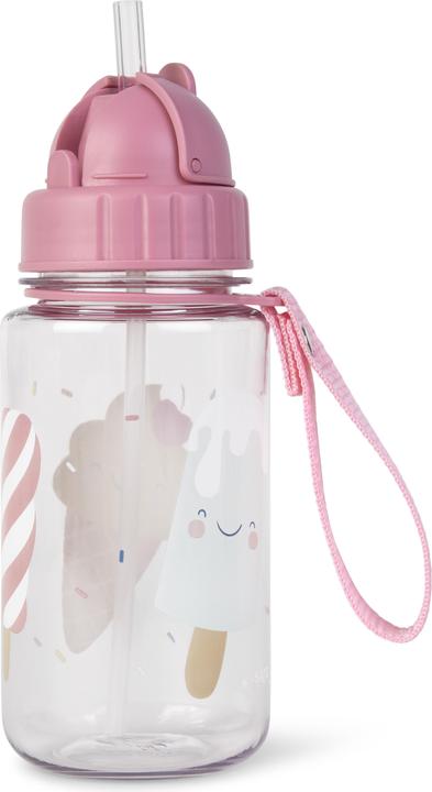 Produktbild Saro Baby SARO - Bottle with straw - Pink (SAO74006)