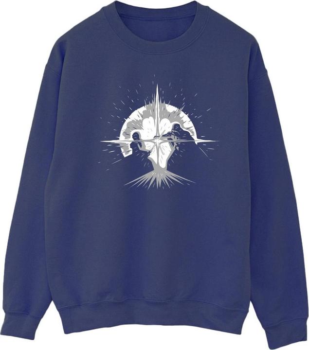 Star Wars ObiWan Kenobi Saber Silhouette Fight Sweatshirt (S)